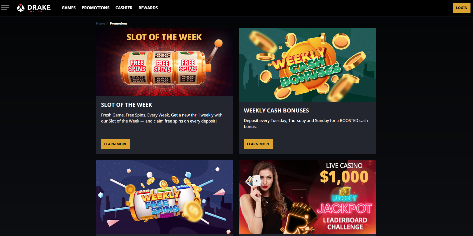 Drake Casino Bonuses and Promotions Explained